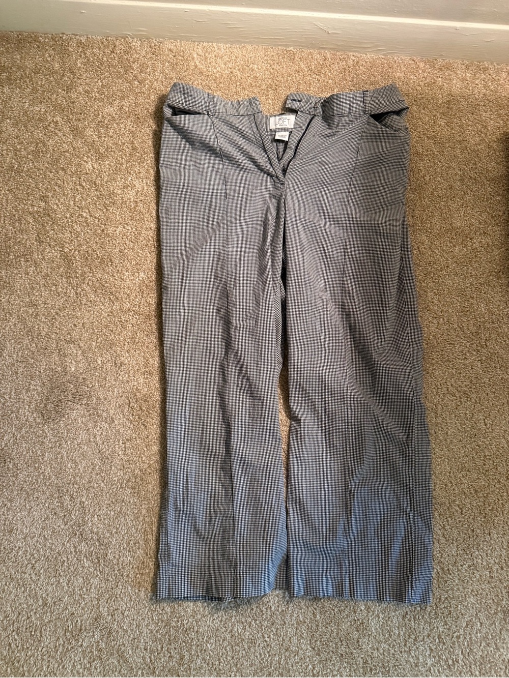 LOFT Gray Straight Leg Pants